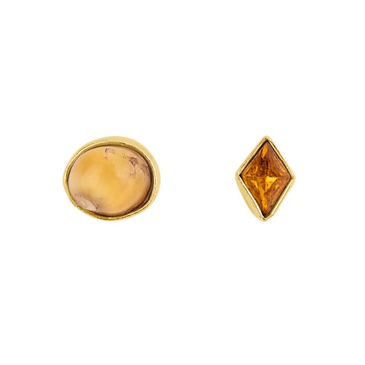 Mismatched Stud Earrings